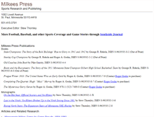 Tablet Screenshot of milkeespress.com